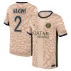 Maglia ufficiale Paris Saint Germain Hakimi 2 4th Jordan 2023-24 per Uomo